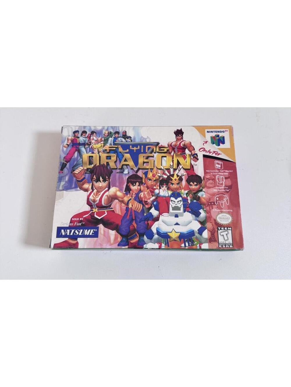 Flying Dragon Nintendo 64 Video Game CIB Complete Tested